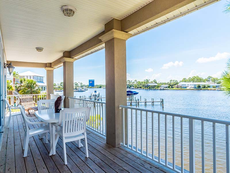 Bayou Beach House Balcony